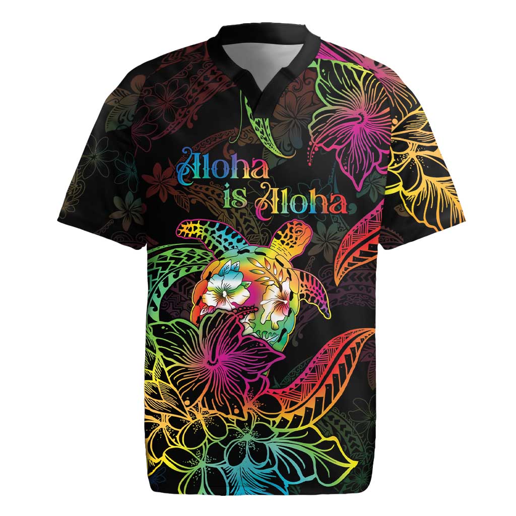 Hawaii Pride Rugby Jersey Aloha Is Aloha