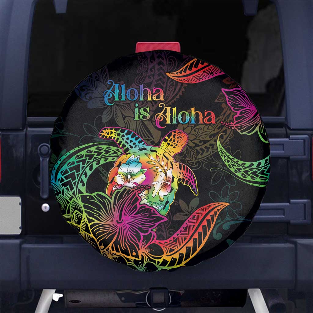 Hawaii Pride Spare Tire Cover Aloha Is Aloha