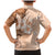 Hawaii Tapa Pattern With Brown Hibiscus Family Matching Mermaid Dress and Hawaiian Shirt