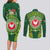 Personalized American Samoa Manua Cession Day Couples Matching Long Sleeve Bodycon Dress and Long Sleeve Button Shirt Up Up The Moa