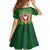 Personalized American Samoa Manua Cession Day Family Matching Off The Shoulder Long Sleeve Dress and Hawaiian Shirt Up Up The Moa