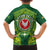 Personalized American Samoa Manua Cession Day Family Matching Off Shoulder Short Dress and Hawaiian Shirt Up Up The Moa