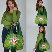 American Samoa Manua Cession Day Grocery Bag Up Up The Moa