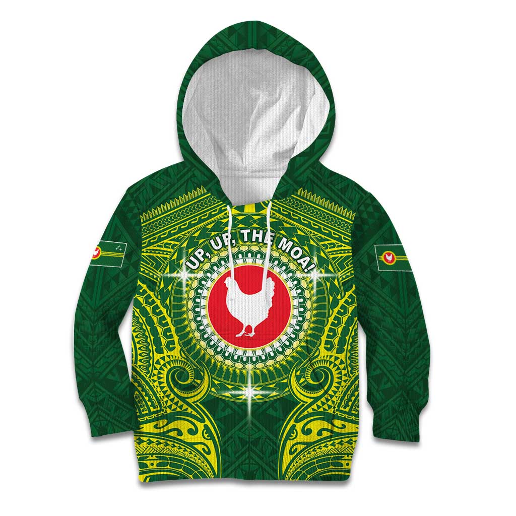 Personalized American Samoa Manua Cession Day Kid Hoodie Up Up The Moa