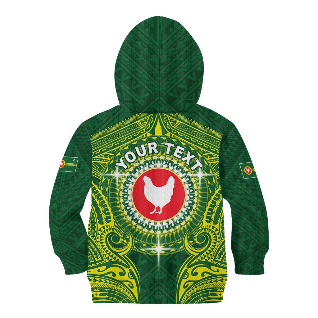 Personalized American Samoa Manua Cession Day Kid Hoodie Up Up The Moa