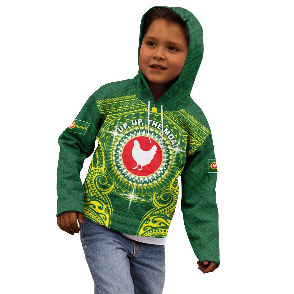 Personalized American Samoa Manua Cession Day Kid Hoodie Up Up The Moa