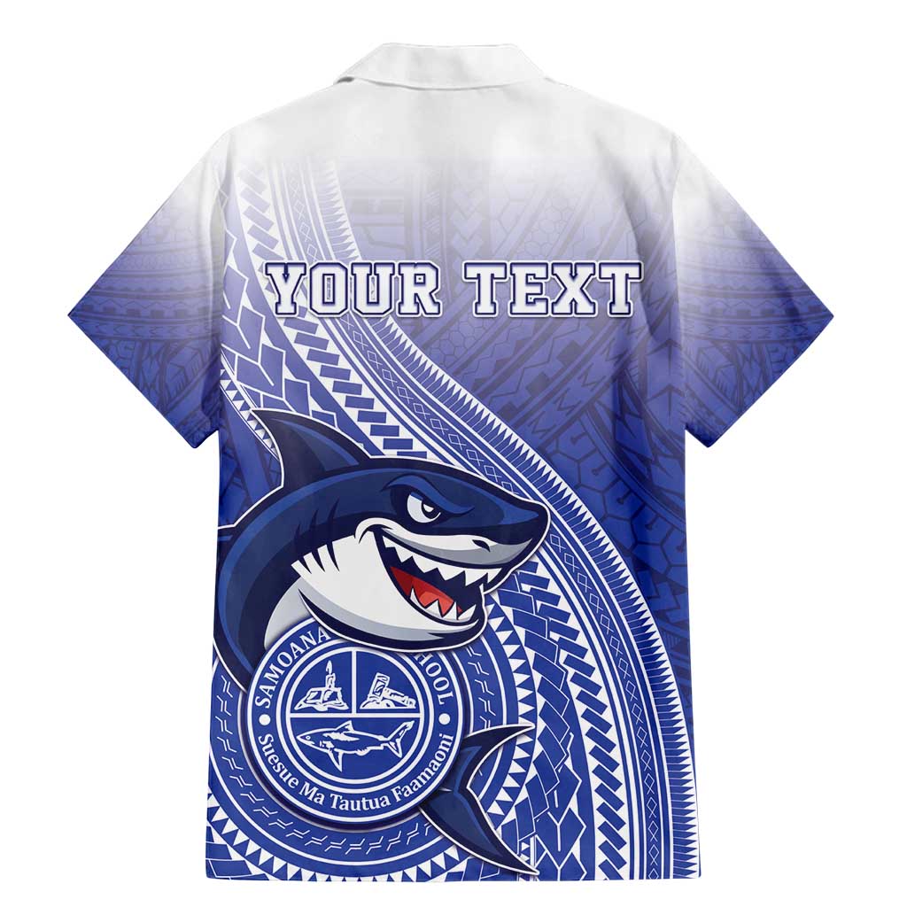 Personalized Samoana High School Family Matching Mermaid Dress and Hawaiian Shirt Polynesian Tribal Shark