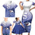 Personalized Samoana High School Family Matching Short Sleeve Bodycon Dress and Hawaiian Shirt Polynesian Tribal Shark