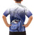 Personalized Samoana High School Family Matching Summer Maxi Dress and Hawaiian Shirt Polynesian Tribal Shark