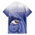 Personalized Samoana High School Family Matching Summer Maxi Dress and Hawaiian Shirt Polynesian Tribal Shark