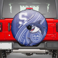 Samoana High School Spare Tire Cover Polynesian Tribal Shark LT05 - Polynesian Pride