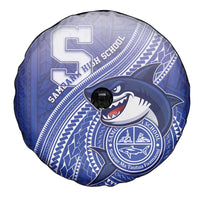 Samoana High School Spare Tire Cover Polynesian Tribal Shark LT05 - Polynesian Pride