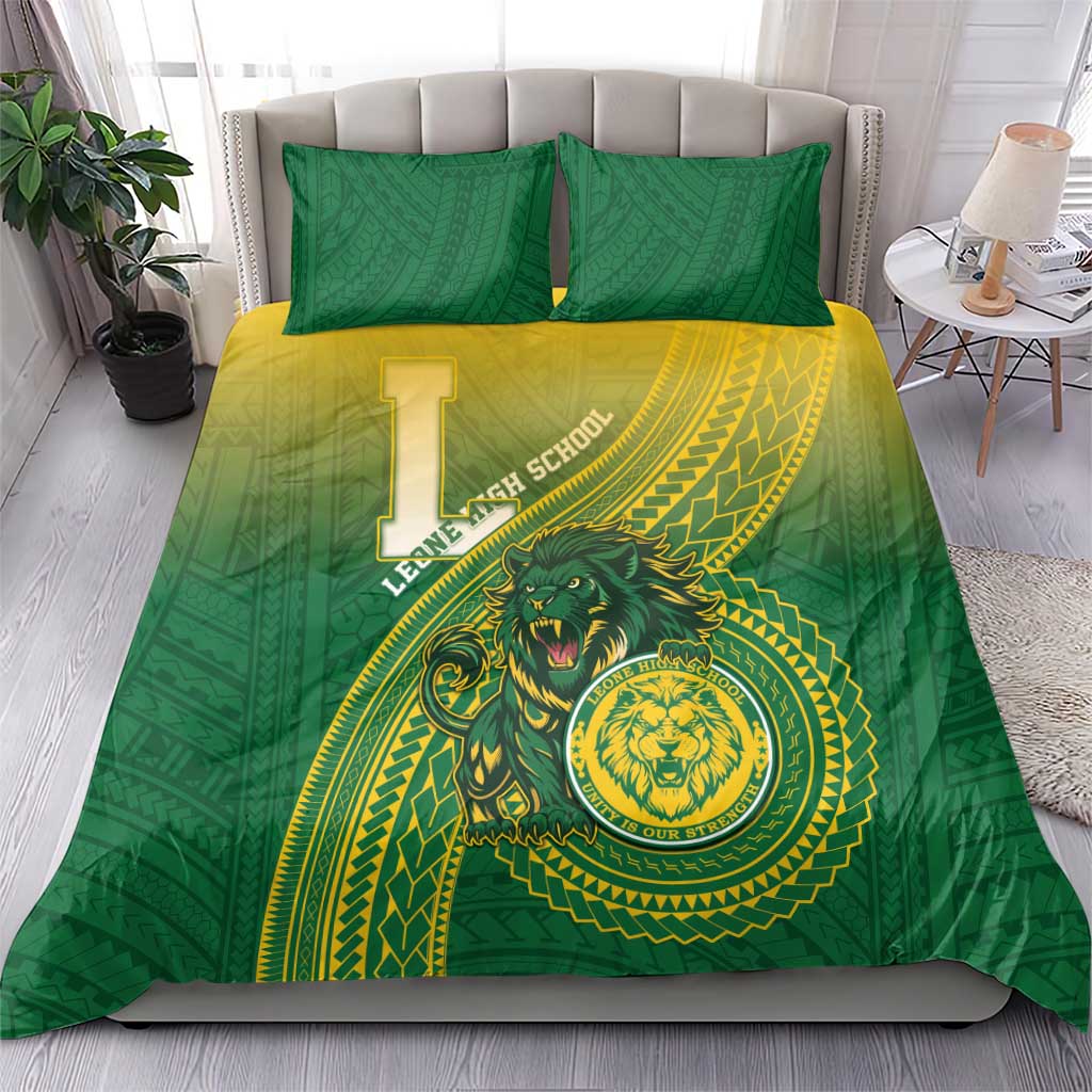 Leone High School Bedding Set Leone Lion