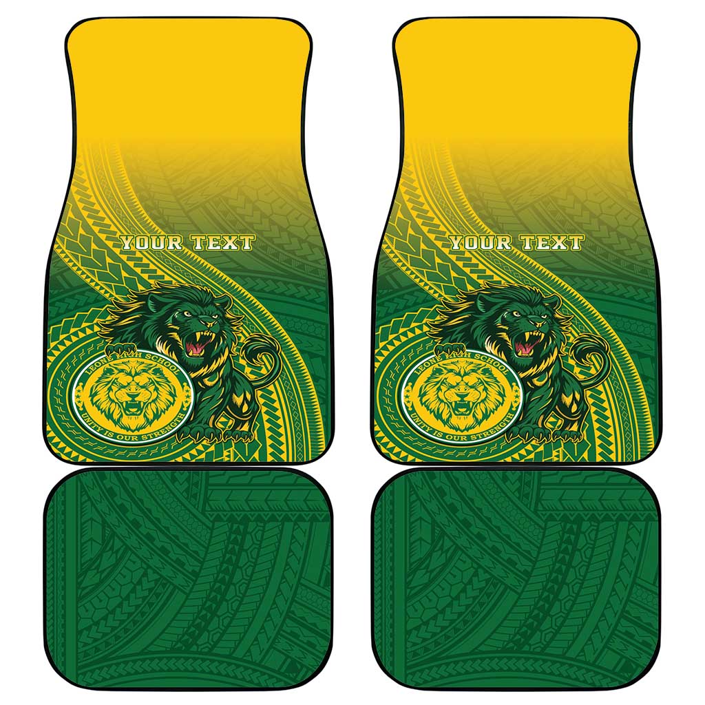 Leone High School Car Mats Leone Lion