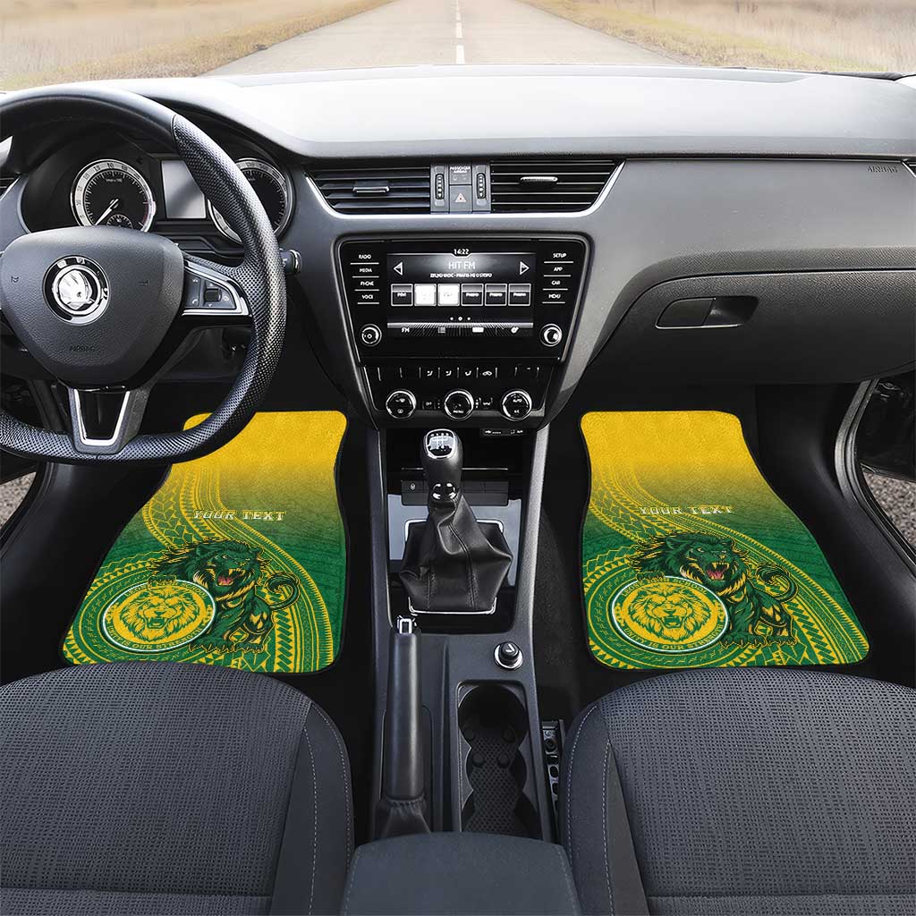 Leone High School Car Mats Leone Lion