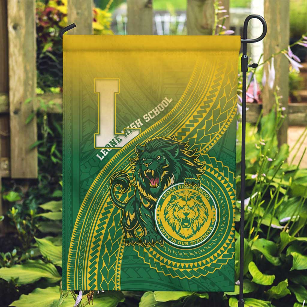 Leone High School Garden Flag Leone Lion