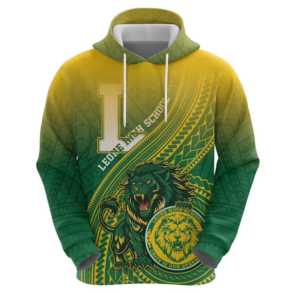 Personalized Leone High School Hoodie Leone Lion