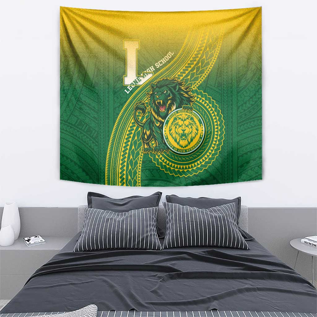Leone High School Tapestry Leone Lion