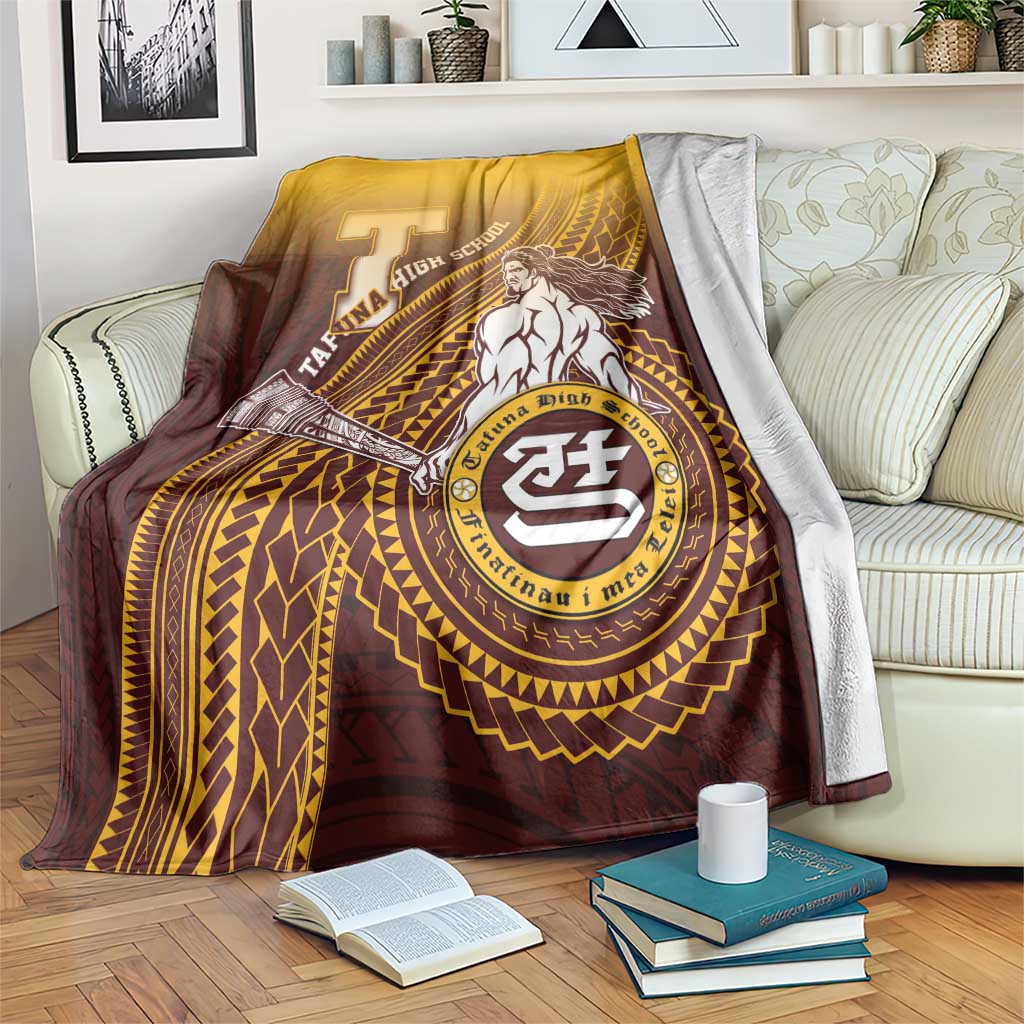 Tafuna High School Blanket Polynesian Warrior