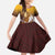 Personalized Tafuna High School Family Matching Summer Maxi Dress and Hawaiian Shirt Polynesian Warrior