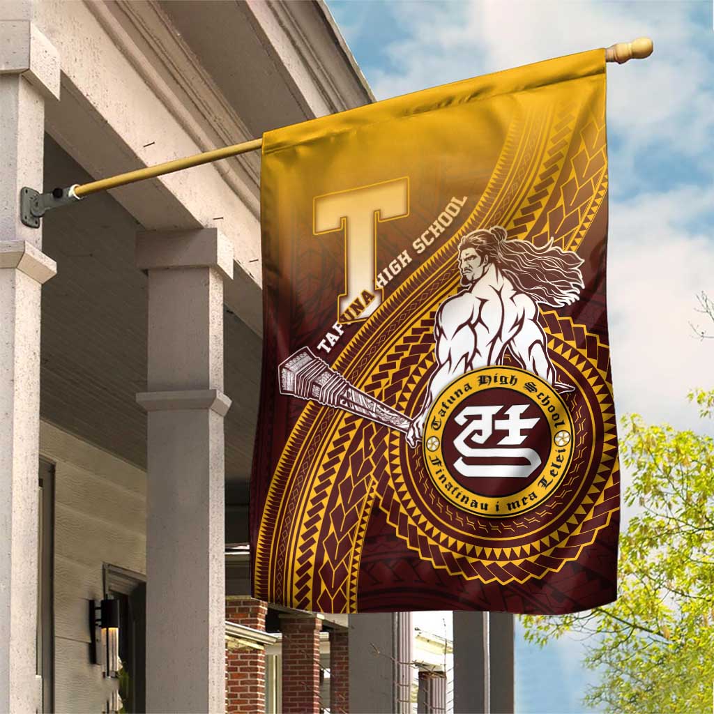 Tafuna High School Garden Flag Polynesian Warrior