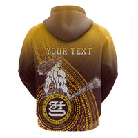 Personalized Tafuna High School Hoodie Polynesian Warrior