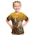 Personalized Tafuna High School Kid T Shirt Polynesian Warrior