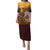Personalized Tafuna High School Puletasi Polynesian Warrior