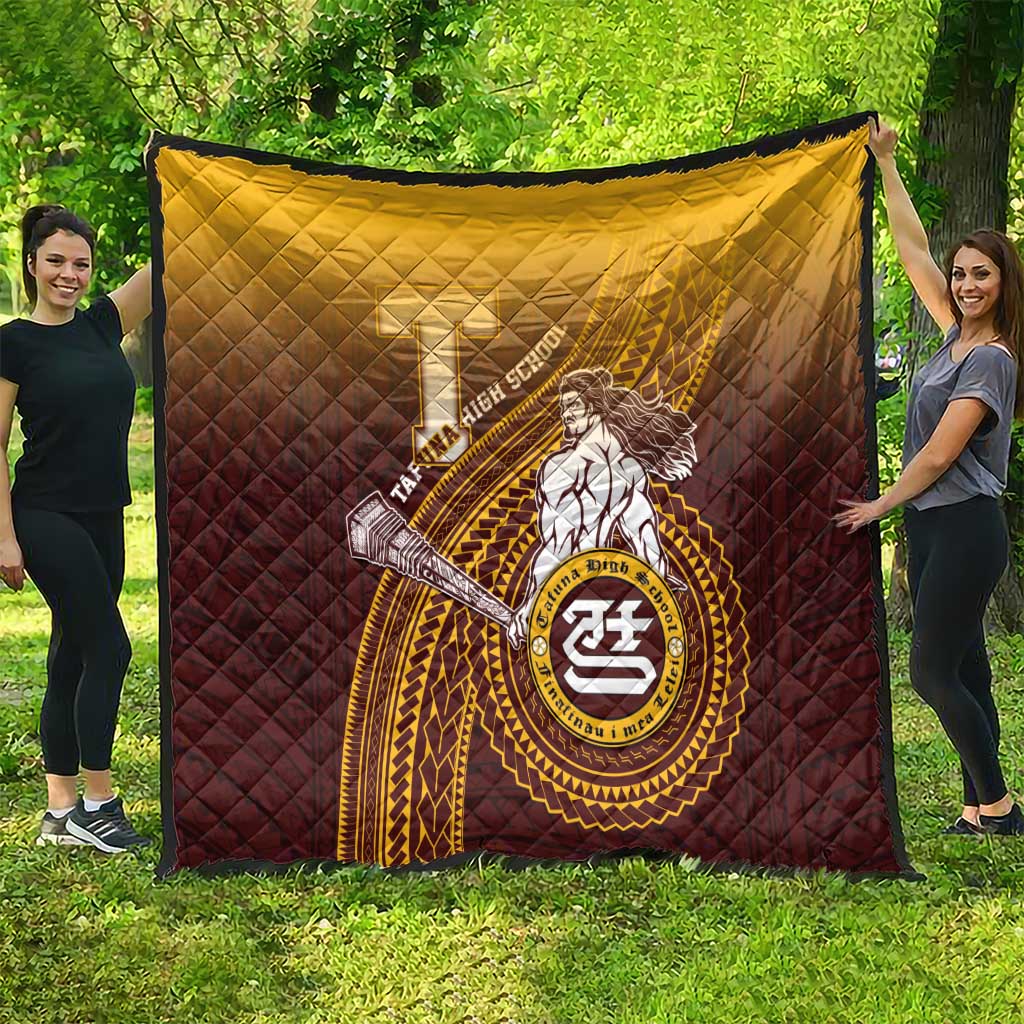 Tafuna High School Quilt Polynesian Warrior