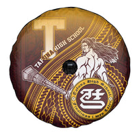 Tafuna High School Spare Tire Cover Polynesian Warrior LT05 - Polynesian Pride
