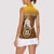 Personalized Tafuna High School Women Sleeveless Polo Shirt Polynesian Warrior