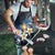 Hawaii Honu Apron Polynesian Curves Plumeria - Polynesian Pride
