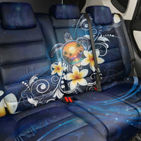 Hawaii Honu Back Car Seat Cover Polynesian Curves Plumeria LT05 - Polynesian Pride
