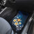Hawaii Honu Car Mats Polynesian Curves Plumeria - Polynesian Pride