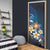 Hawaii Honu Door Cover Polynesian Curves Plumeria - Polynesian Pride