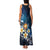 Hawaii Honu Family Matching Tank Maxi Dress and Hawaiian Shirt Polynesian Curves Plumeria - Polynesian Pride