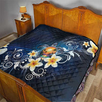 Hawaii Honu Quilt Polynesian Curves Plumeria - Polynesian Pride