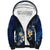 Hawaii Honu Sherpa Hoodie Polynesian Curves Plumeria - Polynesian Pride