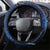 Hawaii Honu Steering Wheel Cover Polynesian Curves Plumeria - Polynesian Pride