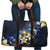 Hawaii Honu Travel Bag Polynesian Curves Plumeria - Polynesian Pride