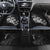 Hawaii Honu Car Mats Polynesian Curves Plumeria Grayscale - Polynesian Pride