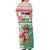 Personalized Hawaii Christmas Off Shoulder Maxi Dress Santa Claus Surf Mele Kalikimaka LT05 - Polynesian Pride