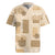 Vintage Lapita Rugby Jersey Iconic Double Face Pattern Beige