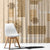 Vintage Lapita Window Curtain Iconic Double Face Pattern Beige