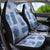 Vintage Lapita Car Seat Cover Iconic Double Face Pattern Blue