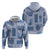 Vintage Lapita Hoodie Iconic Double Face Pattern Blue