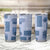 Vintage Lapita Tumbler Cup Iconic Double Face Pattern Blue