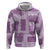 Vintage Lapita Hoodie Iconic Double Face Pattern Violet