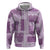 Vintage Lapita Hoodie Iconic Double Face Pattern Violet