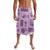 Vintage Lapita Lavalava Iconic Double Face Pattern Violet